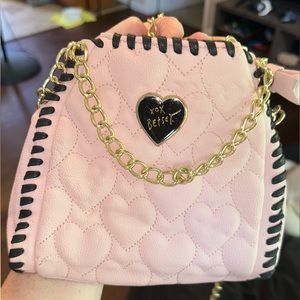 Betsey Johnson Quilted Shoulder/Crossbody Bag